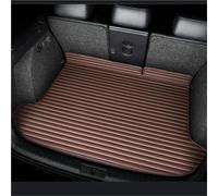 SNWDBH Full Coverage Car Trunk Mats For Lincoln For Continental 2017-2020 For Nautilus 2019-2022 MKZ Interior Carpet Pads Luggage Boot Liner(COFFEE,X-1)