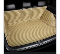 SNWDBH Full Coverage Car Trunk Mats For Lincoln For Continental 2017-2020 For Nautilus 2019-2022 MKZ Interior Carpet Pads Luggage Boot Liner(Beige 2,X-3)