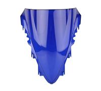SNWDBH Motorcycle Double Bubble Windshield WindScreen For YZF 1000 R1 YZF-R1 2007 2008 Wind Deflectors Protector Windscreen Deflectors(BLUE)