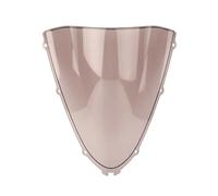 SNWDBH Motorcycle Screen Double Bubble Windshield Deflectors Protector WindScreen For Kawasaki For Ninja For ZX14R For ZZR1400 Windscreen Deflectors(Smoke)