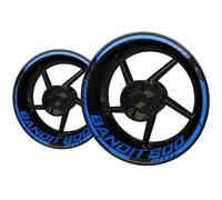 SNWDBH Motorcycle Wheel Rim Reflective Sticker Decal For Suzuki Bandit 600 Wheel Hub Stickers Decals Rim Stripe Tape Wheels Edge Decals(Color 1)