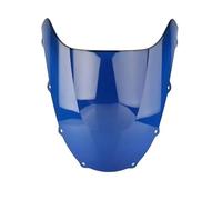 SNWDBH Motorcycle Windscreen Protector Covers Screen For Kawasaki For NINJA For ZX9R 1998 1999 Motorbikes Deflectors Windshield Windscreen Deflectors(BLUE)