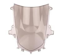 SNWDBH Motorcycle Windshield Windscreen Double Bubble For YZF-R1 R1 2015-2019 Fairing Wind Deflectors Screen Windproof Windscreen Deflectors(Smoke)