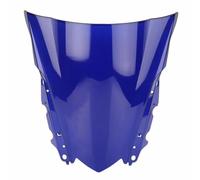 SNWDBH Motorcycle Windshield WindScreen For YZF-R25 YZF-R3 2013-2018 Fairing Spoiler Wind Deflectors Screen Windproof Windscreen Deflectors(BLUE)