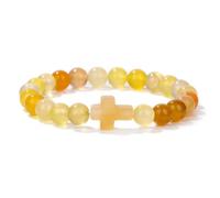 snxjaidszx Natural Stone Obsidian Amethysts Malachite 8mm Beads Bracelets For Women Men