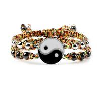 snxjaidszx Red Black White Bracelets Bangles Handmade Friendship