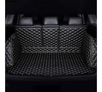 SNXLW Full Wrap Leather Car Trunk Mat for Audi Q7 4L 5-Seat 2005-2010 2011 2012 2013 2014 2015 Car Trunk Mats Full Coverage Boot Liner Mat Rear Trunk Protector Mat,Black-Beige