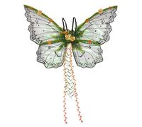 Snycler Fairy Wings for Adults, Fairy Costume Willow Leaf Butterfly Ideal for Carnival Photo Props Cosplay Costume Party