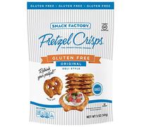 Snyder’s Gluten Free Pretzel Crisps - Savoury Snacks Multipack - Bold Flavour & Crunchy Texture - 8 bags x 141 grams