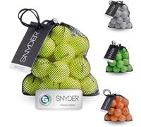 SNYDER - SNY DIST Premium Golf Balls | Pack of 20 | Ideal for: High Spins, Straight Trajectories & Maximum Control | Golf Ball Colour: Neon Yellow