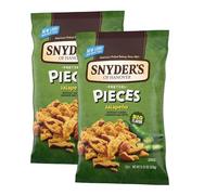 Snyder's of Hanover Pretzel Pieces, Jalapeno 318g, (Pack of 2)