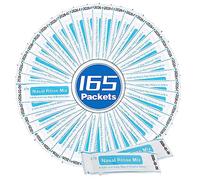 Snykes 2.7g*165 Packets Neti Pot Salt, Sinus Rinse Salt for Neti Pots, Individually Wrapped Nasal Rinse Salt, Sinus Relief Rinse Kit for Adult & Kid