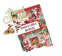 Snylcce Christmas Helper Sticker Book - All-in-One Sticker Pack for Planners, Diaries & Festive Projects, Easy-Stick PET & Paper Blend, Great for Students, Teachers & Holiday Organising