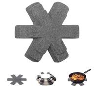 SNZ 9-Piece Felt Coaster Set (38/35/26 cm) - Premium Pan Protectors for Tefal/WMF/Elo Pans - Non-Slip Felt Pot Coasters, Kitchen Accessories for Protecting Furniture and Cookware - Grey