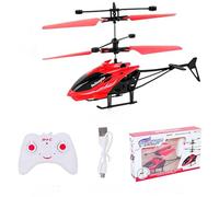 SNZ Remote Control Helicopter Toy for Kids 6 7 8 9 10+ Years, Mini Infrared Induction Drone with One-Button Start - Flying Toys for Boys and Girls, Ideal RC Helicopter for Children & Adults