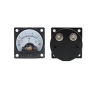 SO-45 AC Analog Voltmeter 5V 10V 15V 20V 30V 50V 100V 150V 200V 250V 300V 400V 450V 500V 600V Voltage Meter 1Pcs(15V)