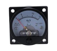 SO-45 AC MA Ammeter Pointer Analog Circular Marine Plastic Instrument Measuring Current Tools 1Pcs(30MA)