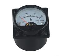 SO-45 Analog DC Ammeter 1A-30A Panel Meter with Pointer Display, 2.5 Accuracy, ABS Flame-Retardant Housing, Screw Mount, Clear Scale Dial for(DC 30A)