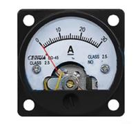 SO-45 Analog DC Ammeter 45mm Panel Meter Current Gauge for Industrial Control Systems(DC 3A)