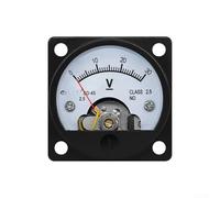 SO-45 Analog Voltmeter for DC Systems, 1V to 800V Range, 2.5 Class Accuracy, ABS Enclosure, Designed for Reliable Performance in Harsh Environments (DC30V)