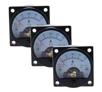 SO-45 Circular DC Ammeter Analog Pointer 1A 2A 3A 5A 30A Electrical Testing Current Tester 47 * 47mm 1Pcs(DC 150A(75mV))