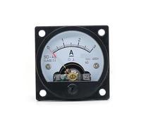 SO-45 Circular DC Ammeter Analog Pointer DC1A2A3A5A10A15A220A30A 47 * 47mm 1Pcs(300A(75mV))