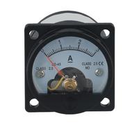 SO-45 DC Ammeter 0-3A Analog Panel Meter, High Accuracy ABS Housing With Zero Adjuster, For Industrial Power Systems