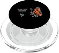 So All I Need Is Butter? Fly And Butterfly Funny Insect PopSockets PopGrip for MagSafe