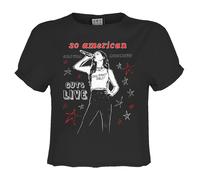 So American Olivia Rodrigo Crop Top Amplified Charcoal L