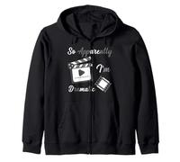 So Apparently I Am Dramatic Funny Actor Actress Acting Zip Hoodie