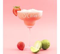 So Bespoke Personalised Cocktail Glass Engraved Margarita Glass Gift Custom Glassware Personalized Drinkware Birthday Gift for Him or Her (Style 4)