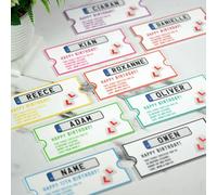 So Bespoke Personalised Driving Lesson Ticket Customised Number Plate Driving Lessons Voucher Acrylic Voucher, Custom Birthday Gift Xmas Gift Idea (Orange)