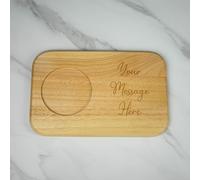So Bespoke Personalised Wooden Tea and Biscuits, Coffee and Cake Board, Nannys, Grandads, Mothers Day, Fathers Day, (Style 6)