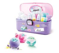 So Bomb DIY Aroma Bath Bomb Make Your Own Kit | Scented Bath Bomb Making Kit with Moulds Fragrances and Crystal Salts - Portable Storage Case Creative Activity 6 Years Plus