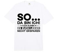 So Da Bin Ich Funny German Sarcasm Quote Comfort Colors Adult Heavyweight T-Shirt