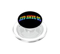 So Damn Gay Rainbow LGBTQIA Upside Down PopSockets PopGrip for MagSafe