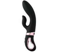 Black Magic Rabbit Vibrator So Divine Black One Size