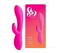 Kiss Kiss Rechargeable Rabbit Vibrator So Divine Pink One Size