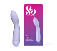 So Divine Pearl 10 Function G-spot Vibrator - 3 speeds & 7 Functions - Portable Vibrating Sex Toy for Women- Body Safe Silicone- Splashproof- Purple- Discreet delivery