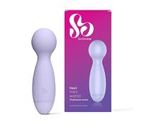 So Divine Women's Pearl Mini Masaaging Wand in Purple So Divine Purple