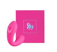So Divine - Pearl Vibe G-spot Clitoral Suction Stimulator - Clit Sucker & Vibrator, Double Stimulation - 11 Suction Intensities & 10 Vibrating Patterns. Waterproof - Pink - Discreet Delivery.