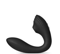So Divine Pearl Vibe G-spot Clitoral Suction Stimulator- Clit Sucker & Vibrator, 11 Suction Intensities & 10 Vibrating Patterns- Waterproof Sex Toy for Women- Black- Discreet delivery.