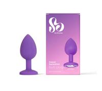 So Divine Sweet Sensation Small Butt Plug in Purple So Divine Purple