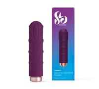 So Divine Love Sexy Purple Vibrator | Silicone | 10 Function | Textured sleeve