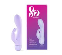 So Divine Women's Pearl Mini Rabbit Vibrator in Purple So Divine Purple