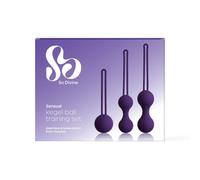 Sensual Kegel 3 Piece Training Set So Divine Purple One Size