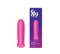 So Divine Wonder Bullet Rechargeable Vibrator, Pink, 7 Functions, Waterproof, Silicone, Phthalate Free