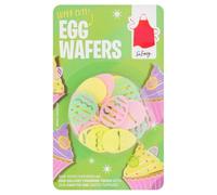 So Easy Edible Egg Wafers, Easter Themed Cupcake Toppers, Decorative Wafer Decorations, 4g