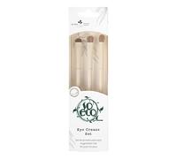 So Eco Eye Crease Set - Vegan & Cruelty-Free 3-Piece Eyeshaddow Brush Kit for Crease Blending & Precision Application, Soft Synthetic Bristles, Birchwood Handles, Plastic-Free Packaging.