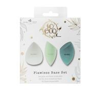 So Eco Flawless Base Set - Vegan & Cruelty Free Makeup Sponge Trio for Flawless Base, Concealer & Contour, Suitable for Liquid, Cream & Powder